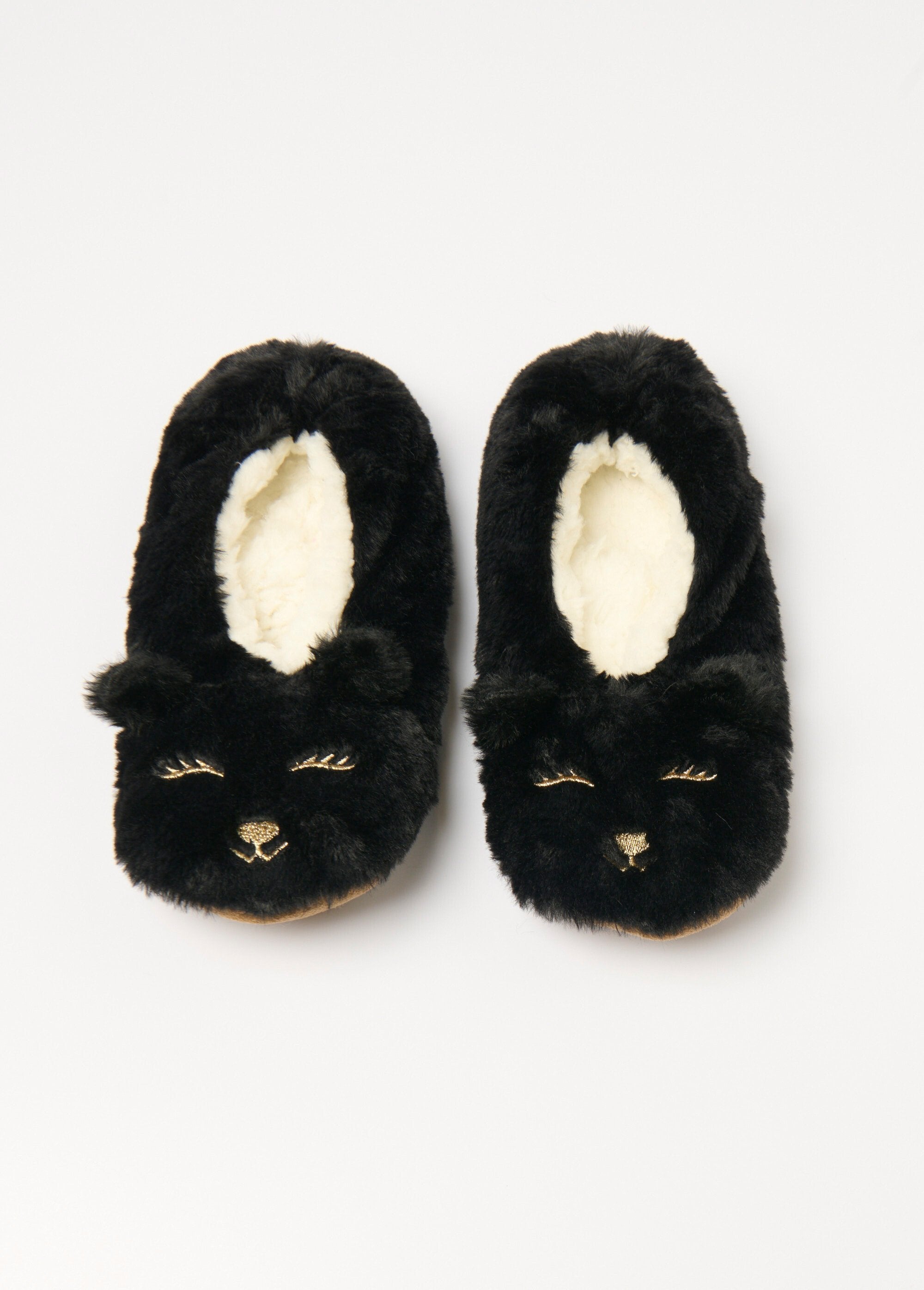 Pantuflas_cálidas_de_piel_sintética_de_animal_Negro_FA1_slim