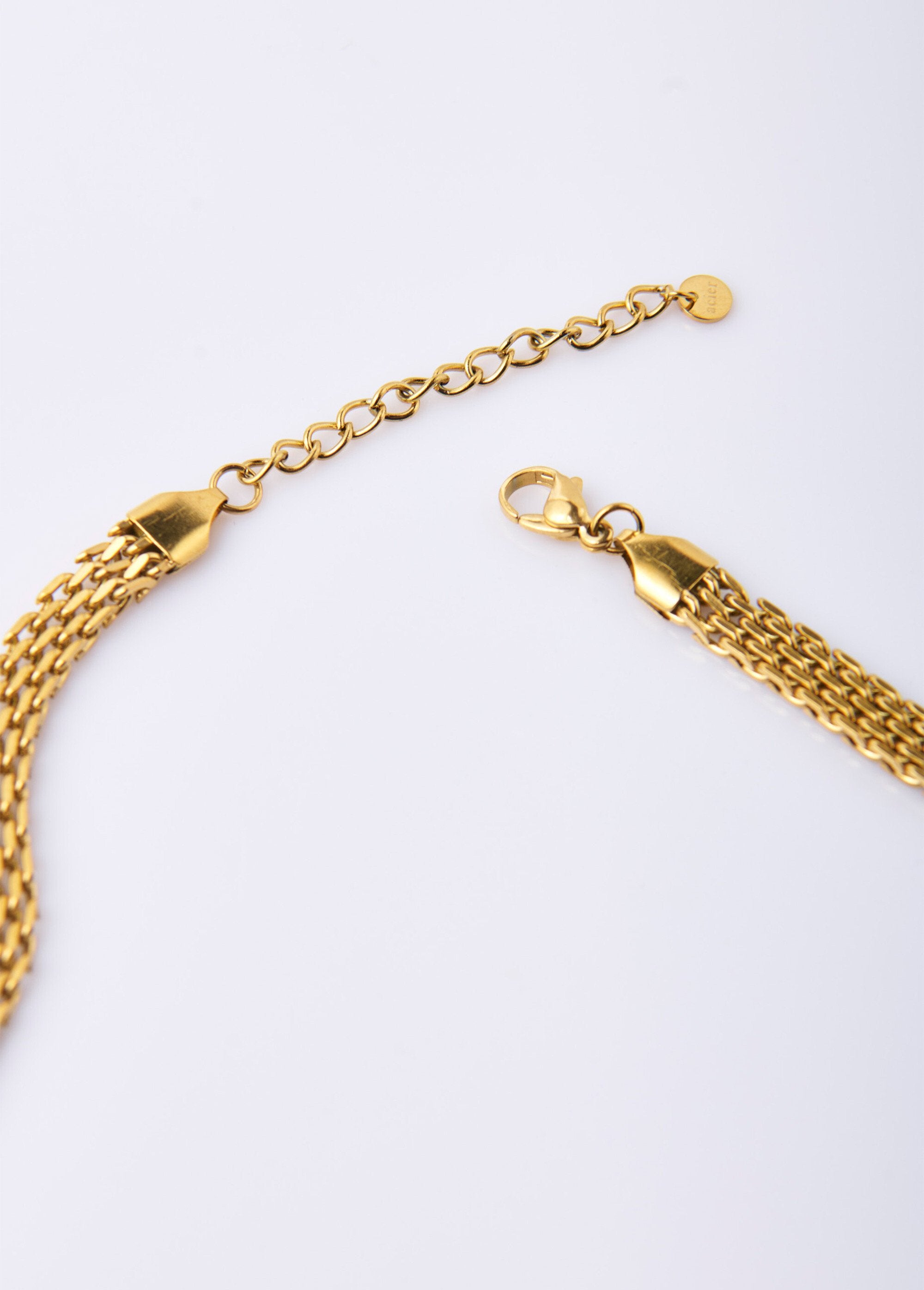 Collar_de_malla_plana_de_acero_inoxidable_Dorado_DE2_slim