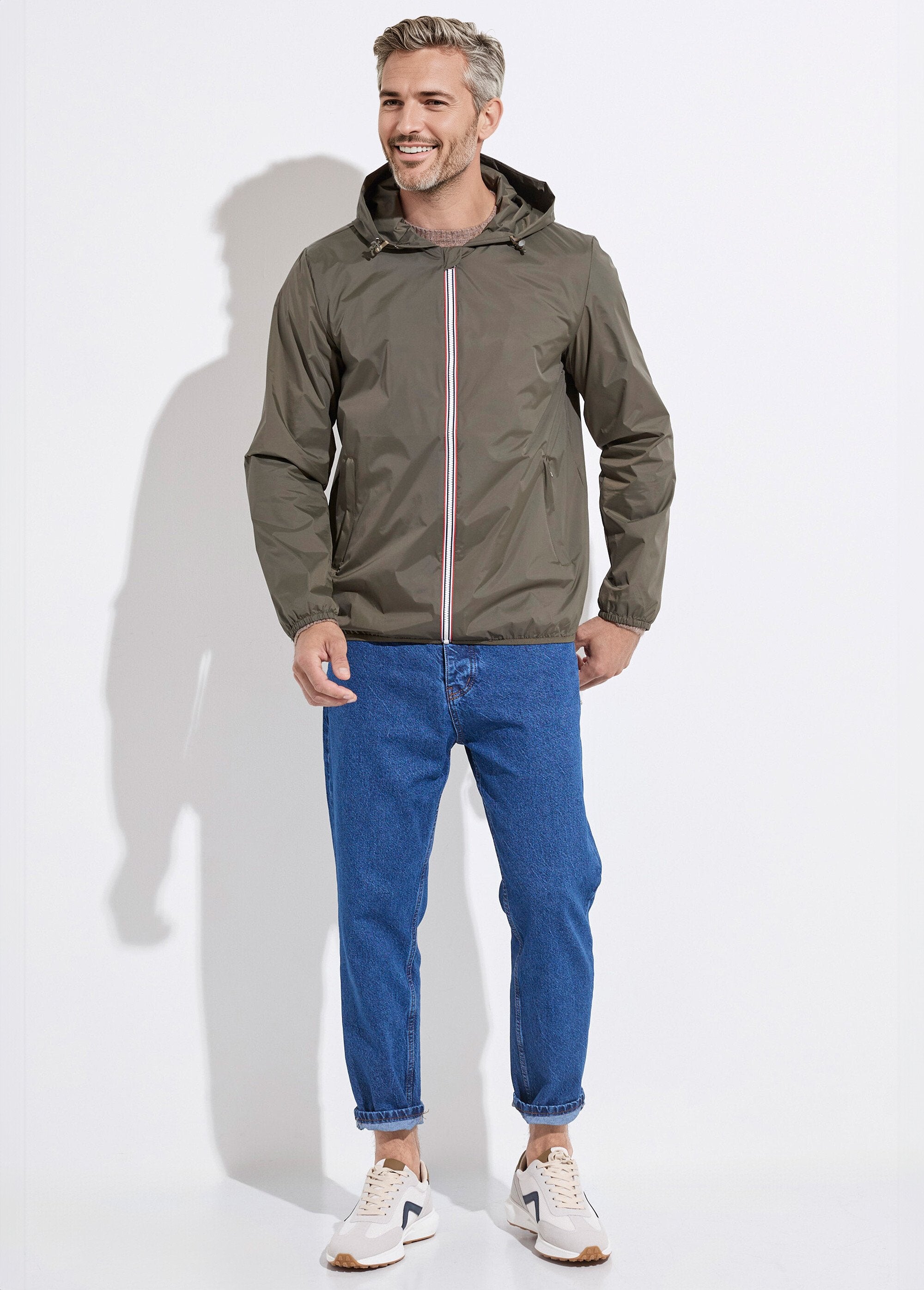 Parka_corta_impermeable_de_moda_Caqui_SF1_slim
