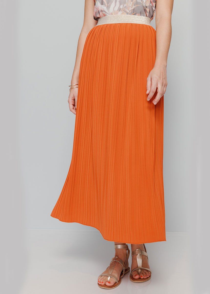 Falda_larga_de_punto_plisado_permanente_Pimenton_FA1_slim