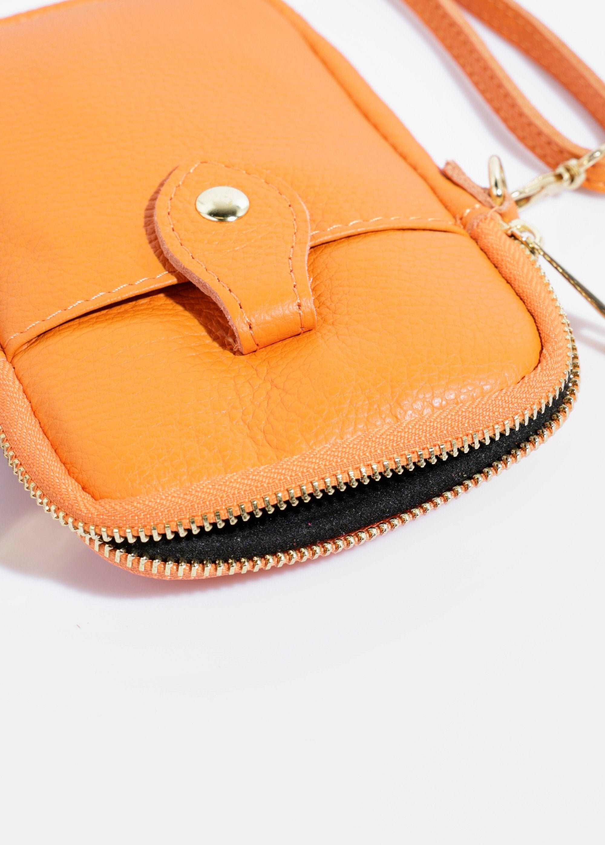 Funda_de_cuero_con_cremallera_para_teléfono_naranja_DE1_slim