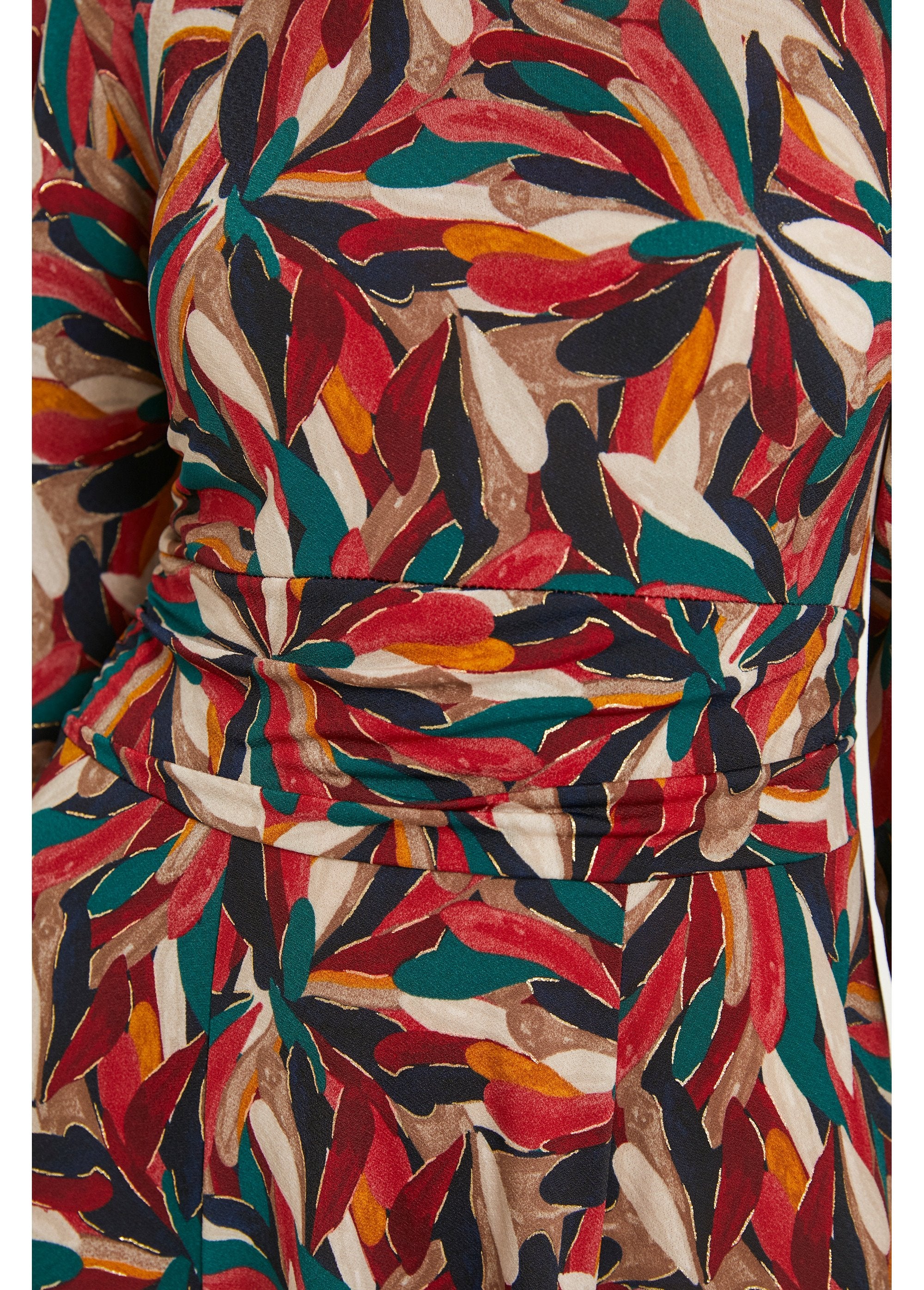 Vestido_corto_acampanado_estampado_con_cuello_redondo_Multicolor_DE3_slim