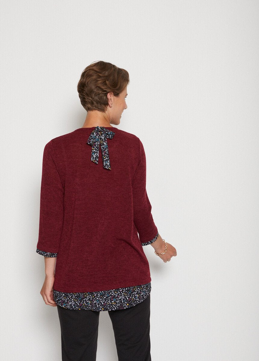 Camiseta_larga_con_efecto_fantasía_2_en_1_Burdeos_DO1_slim