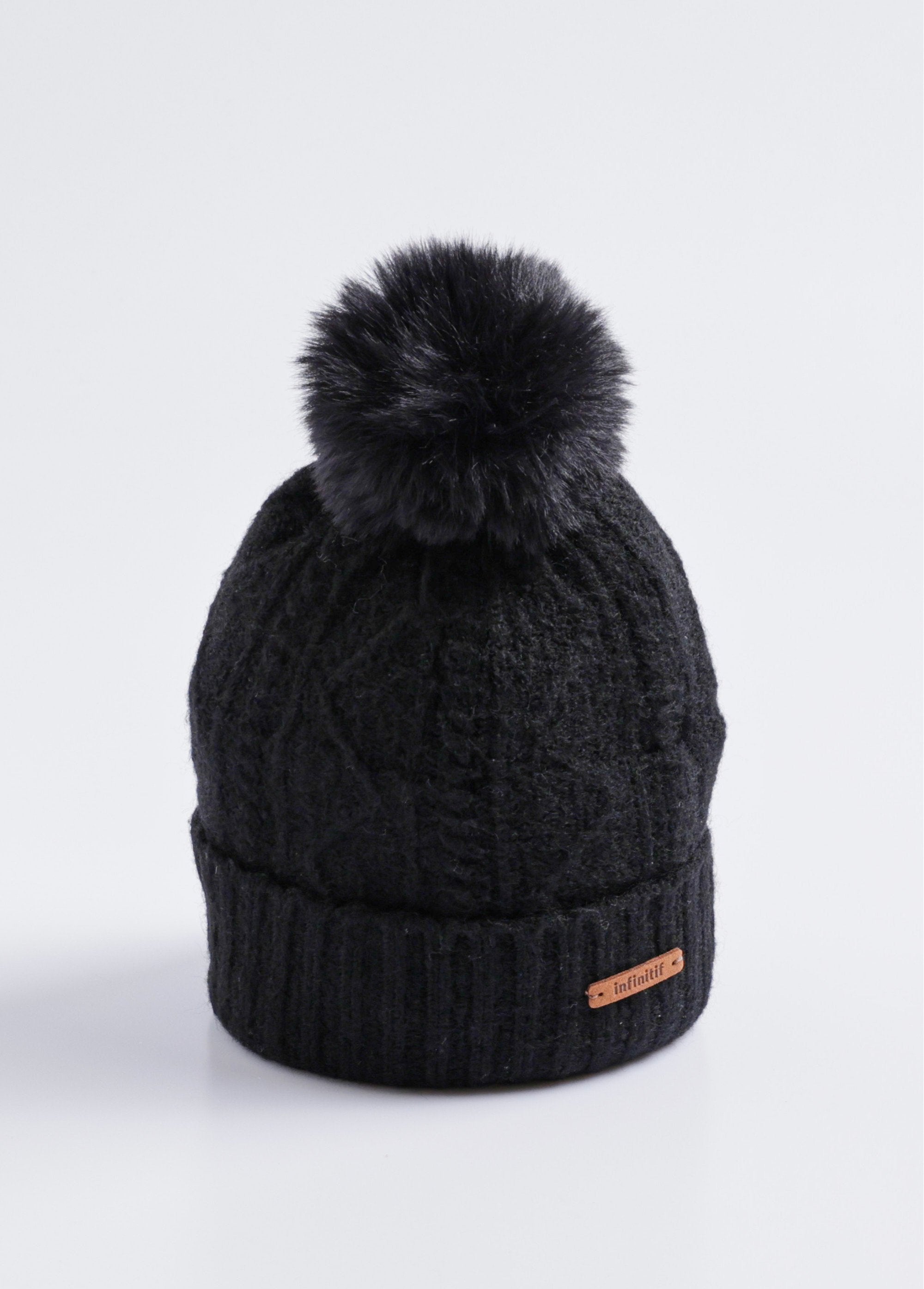 Gorro_de_lana_acanalada_con_pompón_Negro_FA1_slim