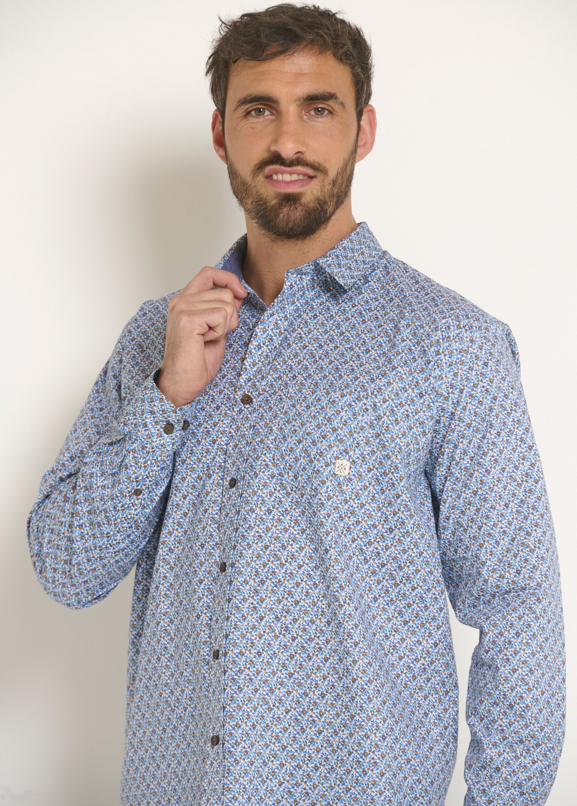 Camisa_de_algodón_microestampado_de_manga_larga_Azul_DE2_slim