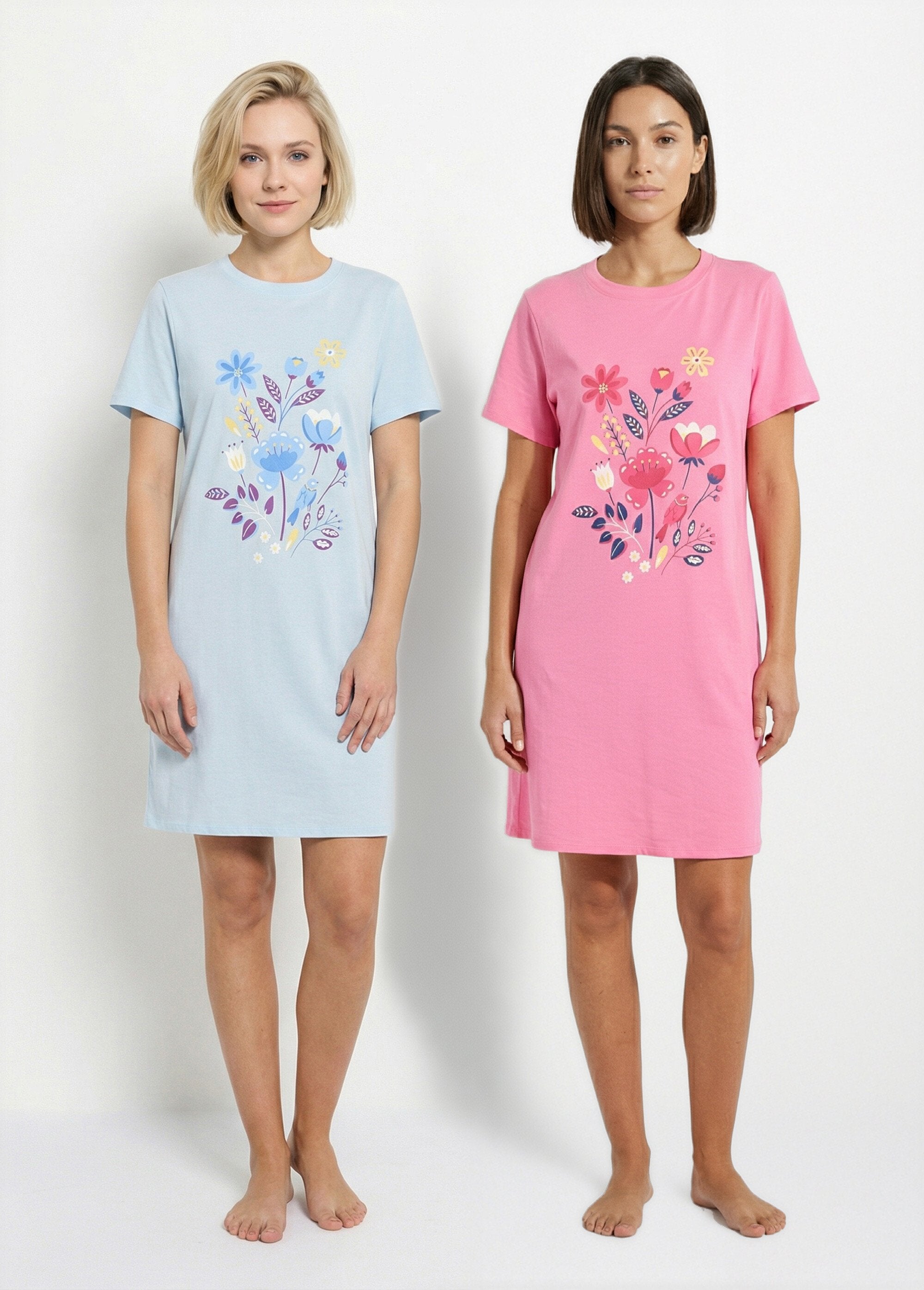 Camisón_corto_de_algodón_estampado_-_lote_de_2_Lote_surtido_2_FA1_slim