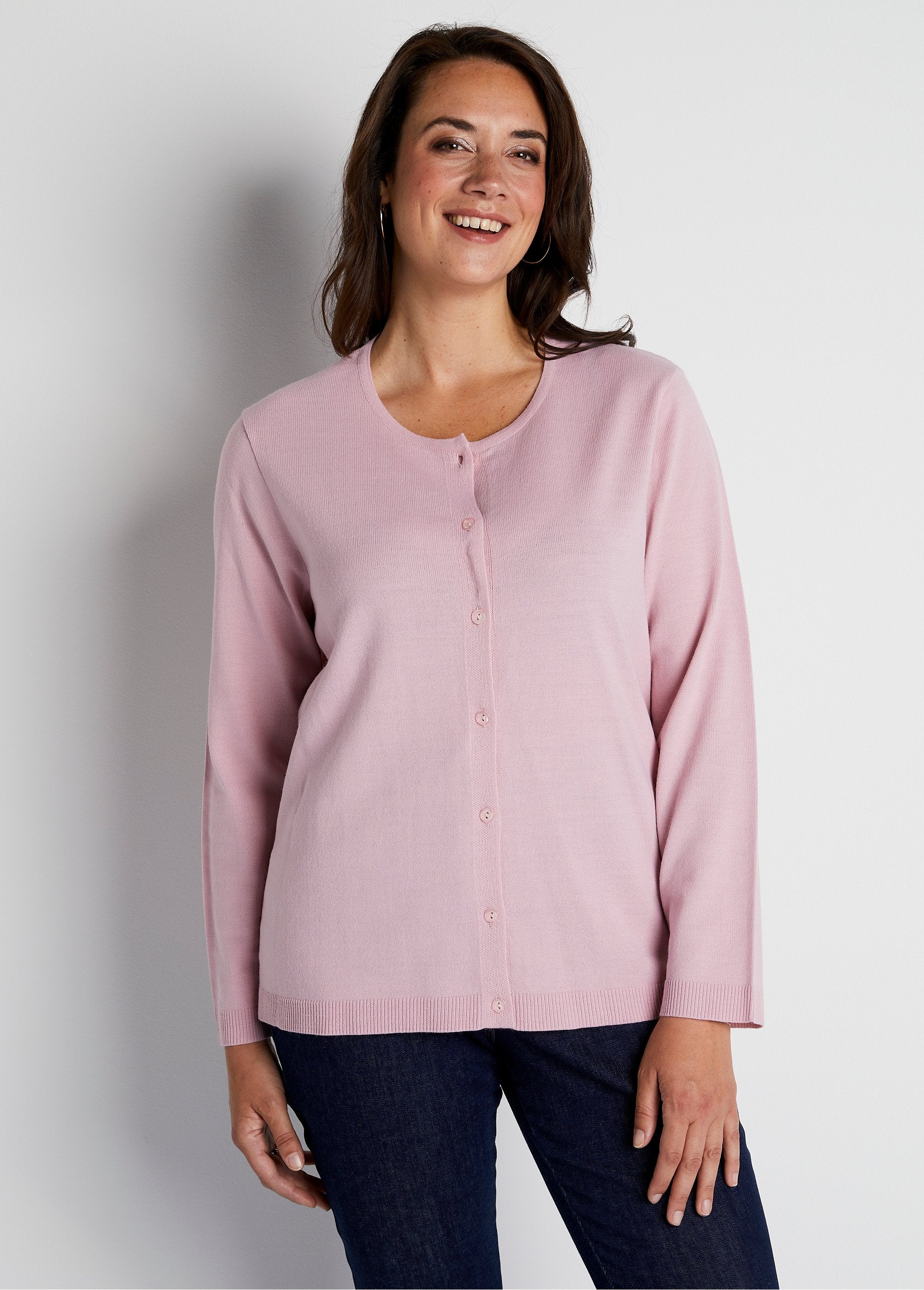 Chaleco_cardigan_corto_liso_con_botones_Rosa_FA1_curvy