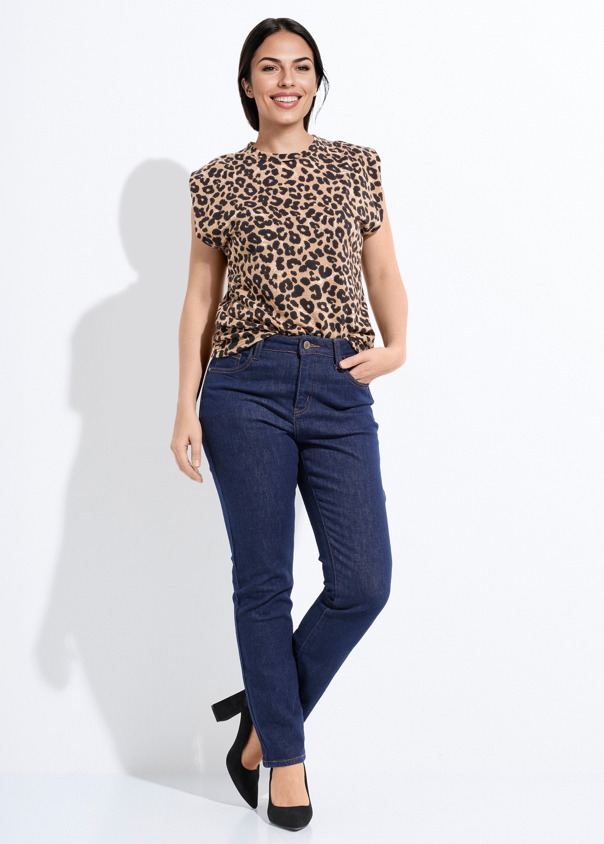 Vaqueros_slim_denim,_especial_PETITE_azul_crudo_SF1_slim
