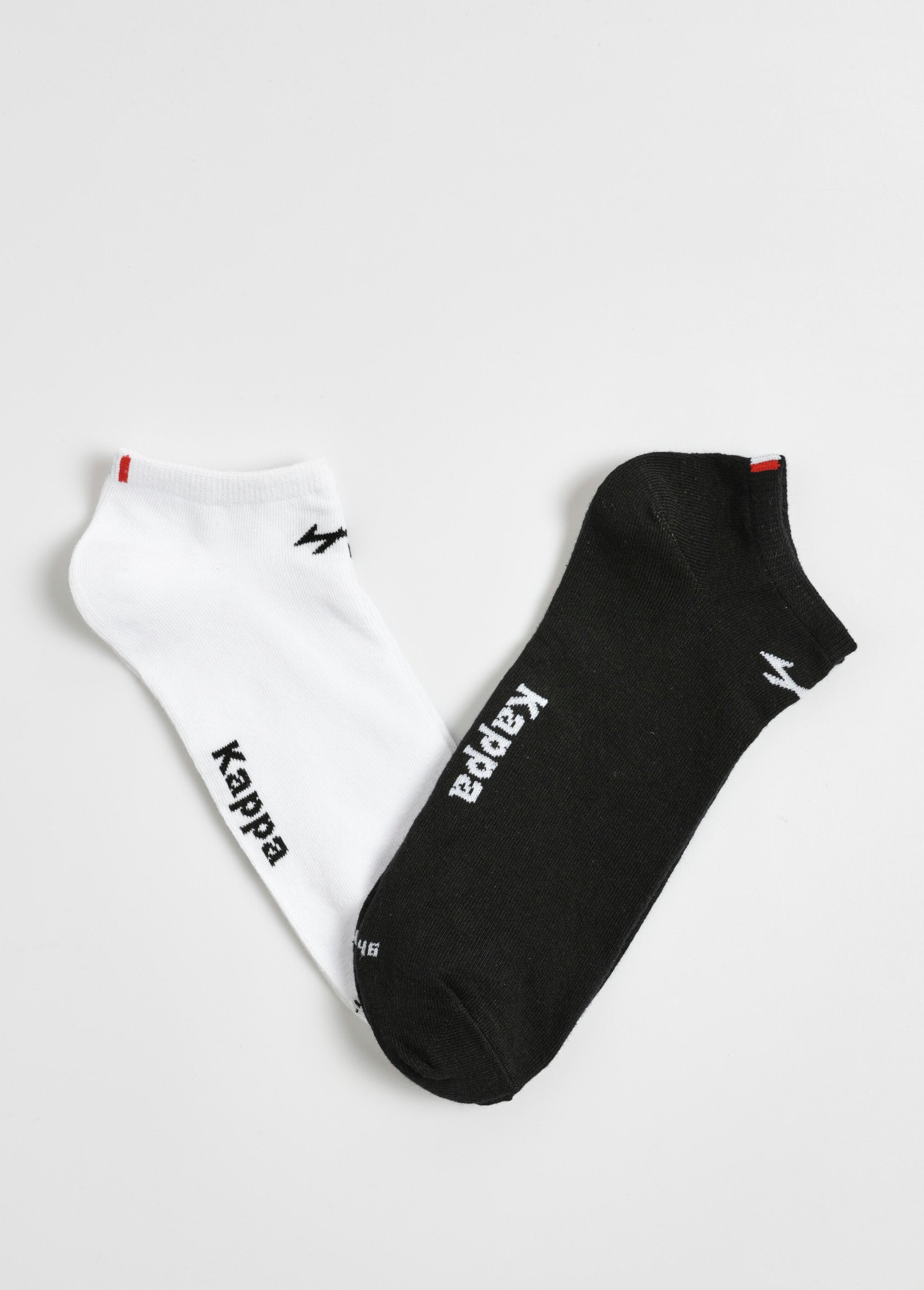 Pack_de_2_calcetines_lisos,_licencia_Alpine_En_blanco_y_negro_FA1_slim