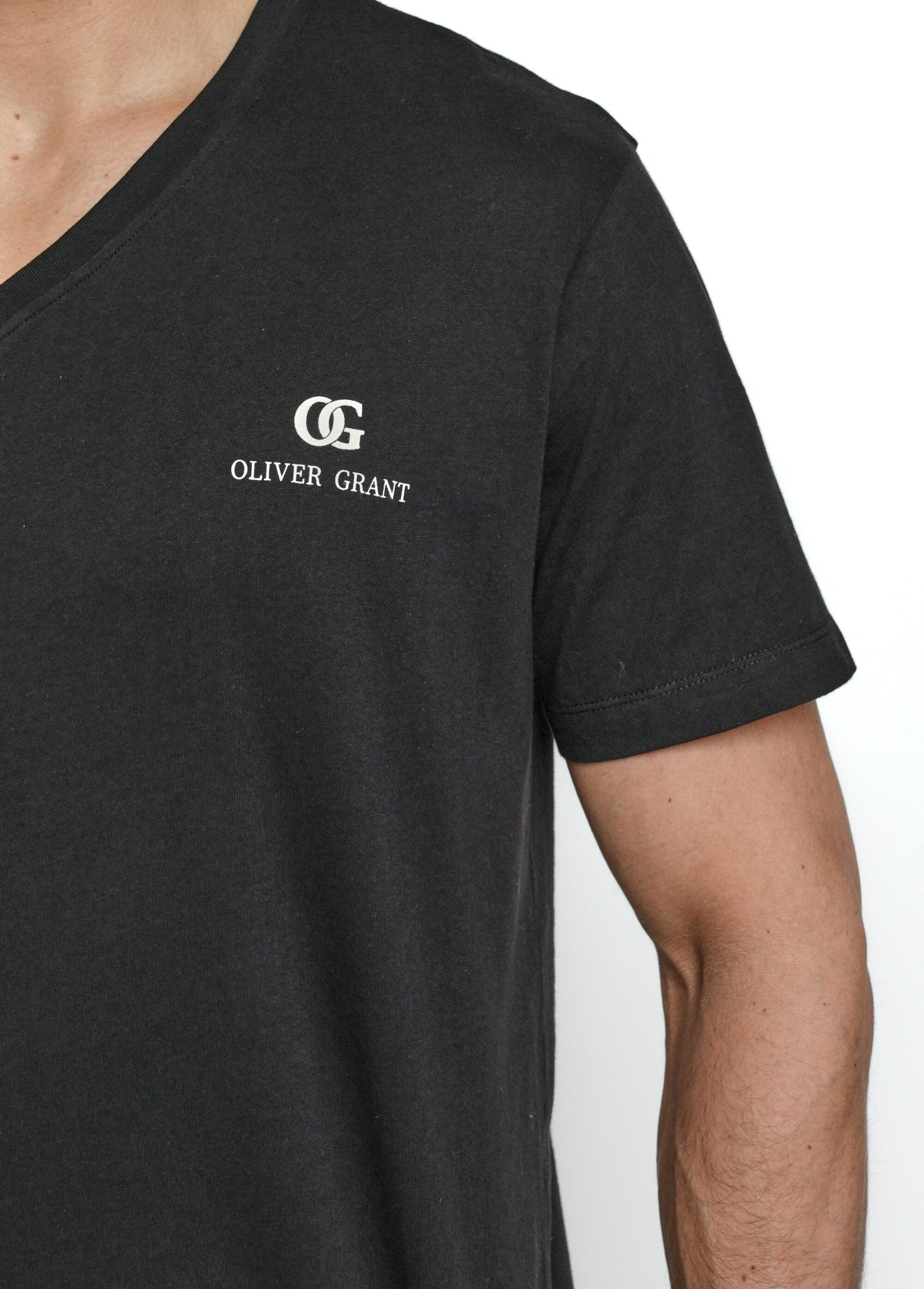 Camisetas_oscuras_de_manga_corta_con_cuello_en_V_Negro_DE1_slim