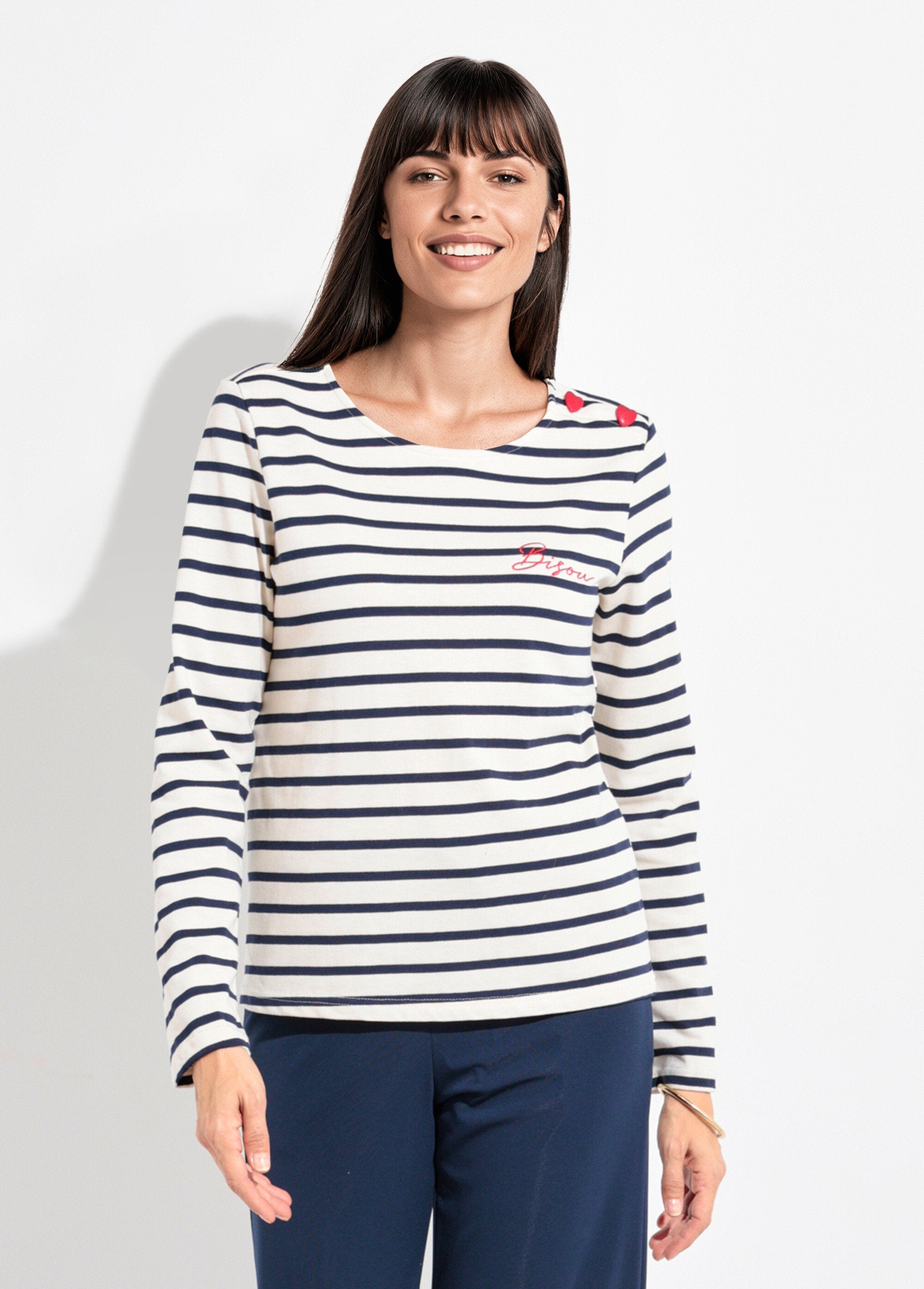 Marinière_boutons_épaule_forme_coeur_Blanc_raye_marine_FA1_slim