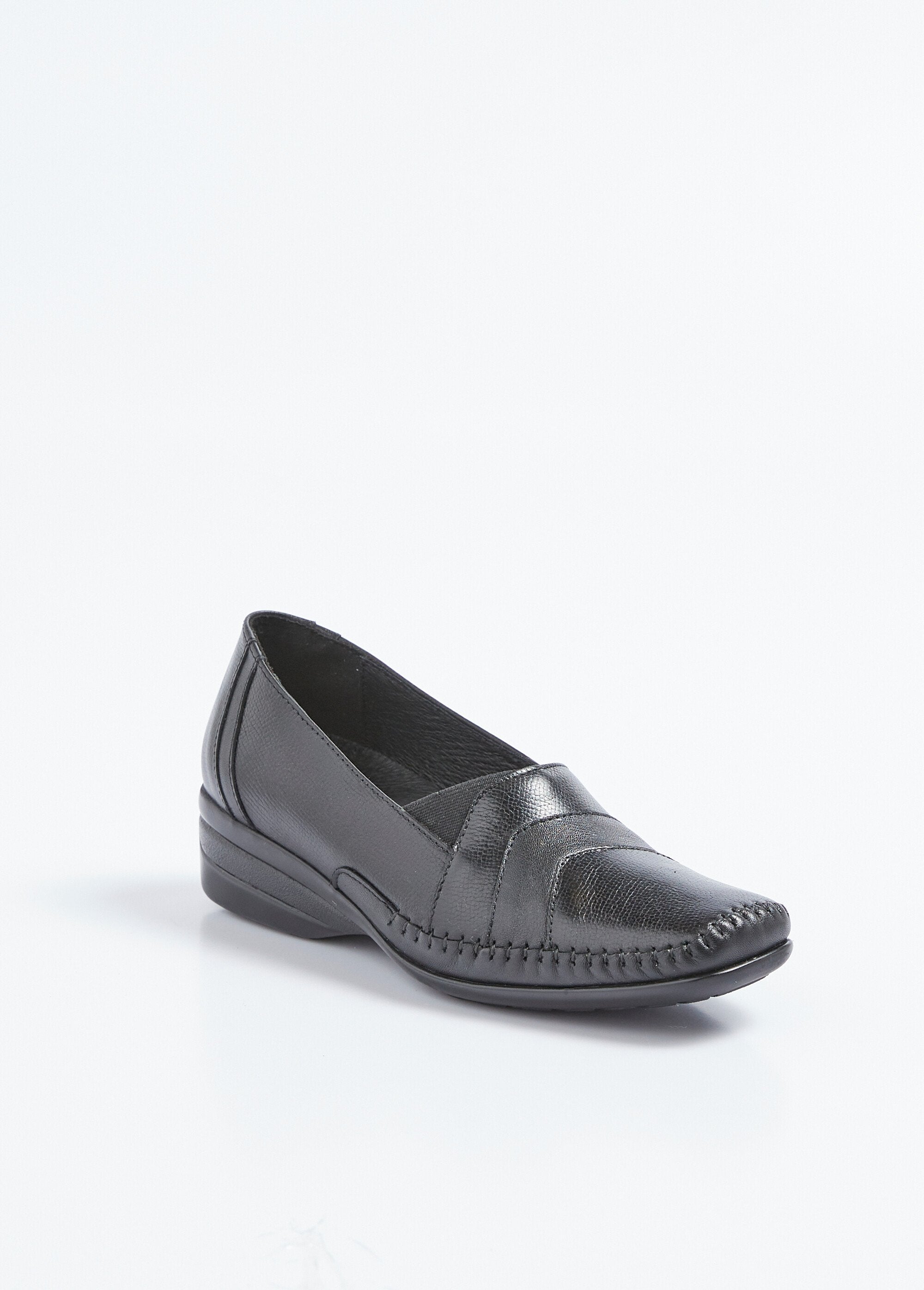Mocasines_cuña_piel_elastica_ancho_confort_Negro_FA1_slim
