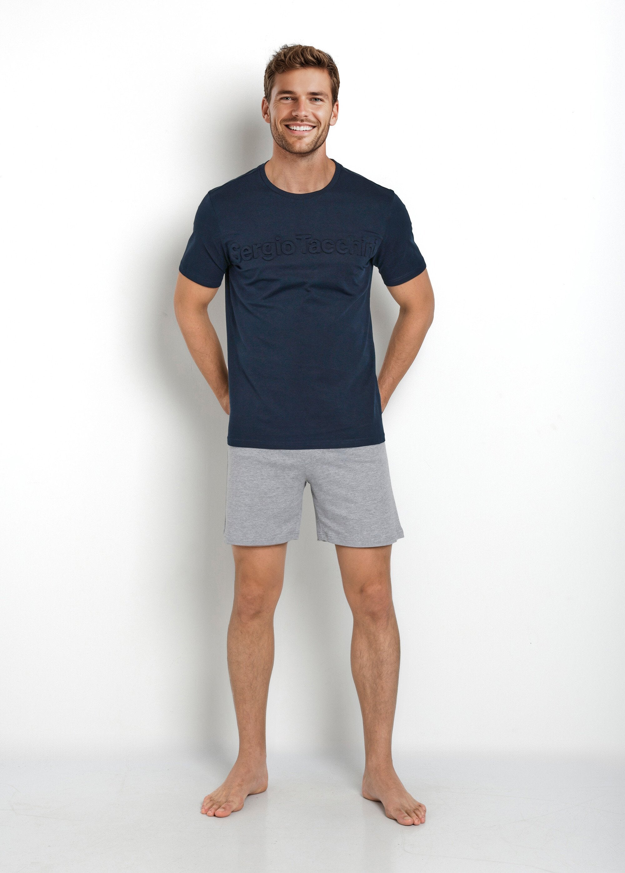 Pijama_corto_de_algodón_con_logo_3D,_temática_oscura_Marina_FA1_slim