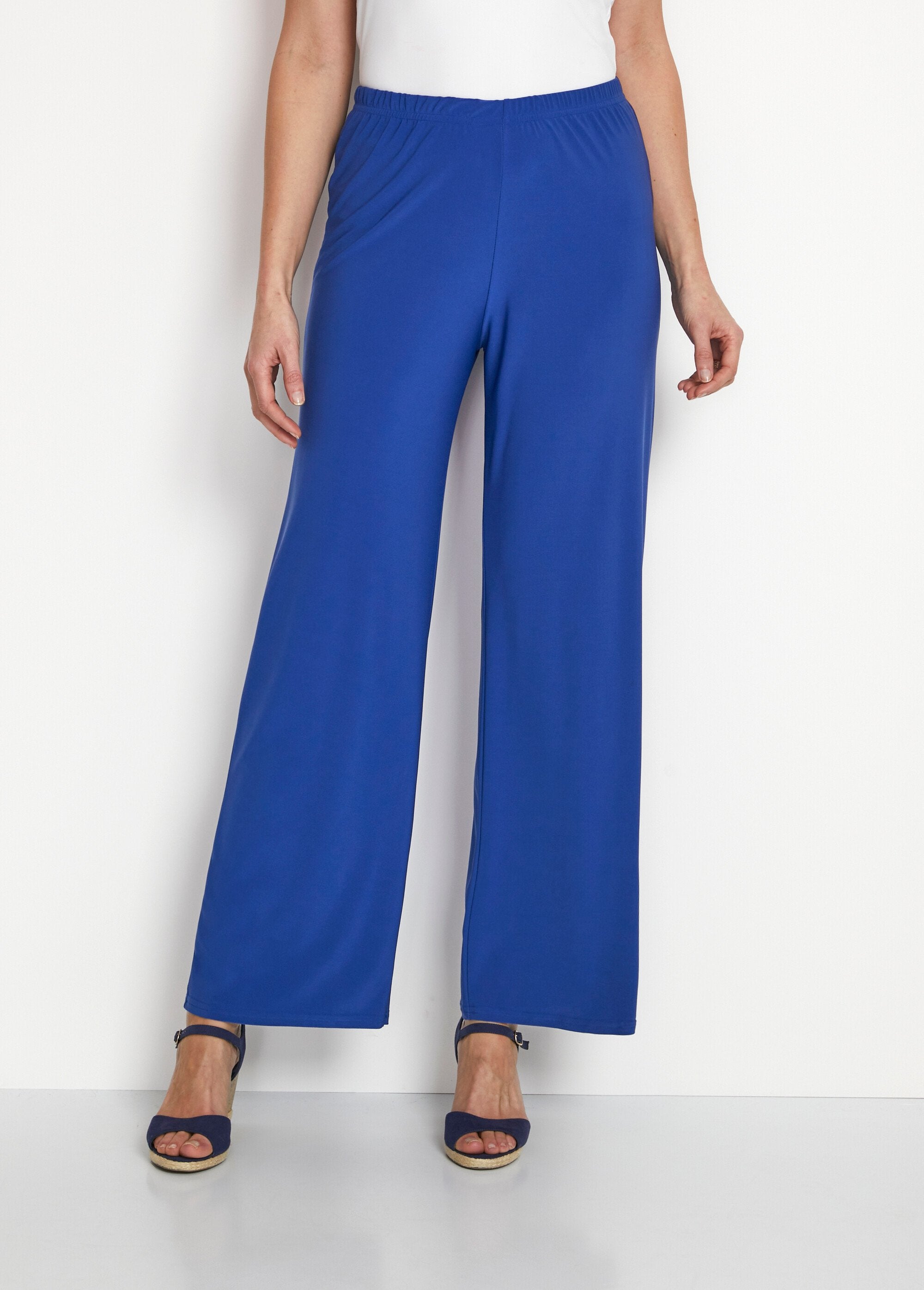 Pantalones_fluidos_de_malla_con_cintura_elástica_azul_liso_FA1_slim