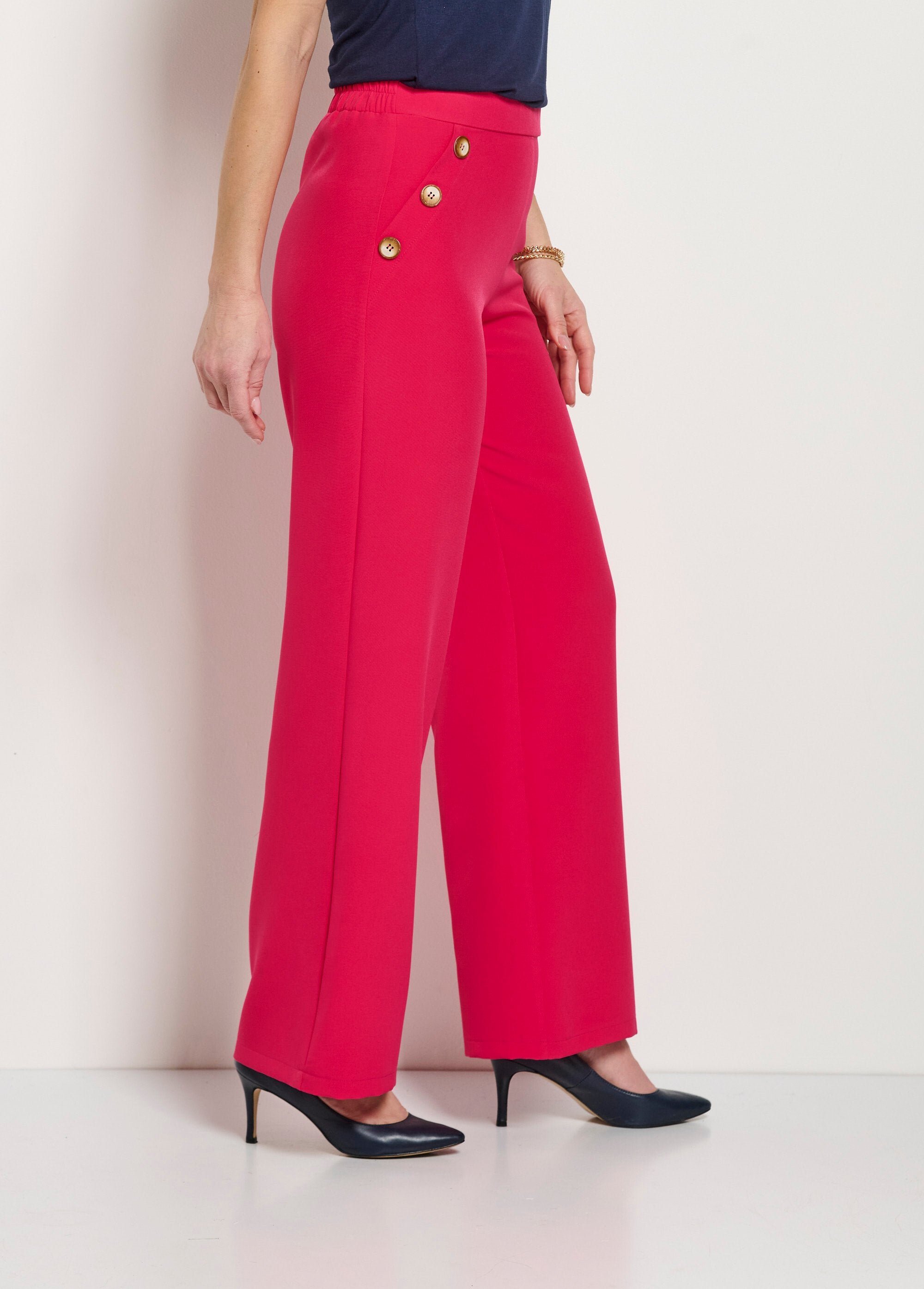 Pantalón_ancho_liso_con_cintura_semielástica_Fucsia_DR1_slim