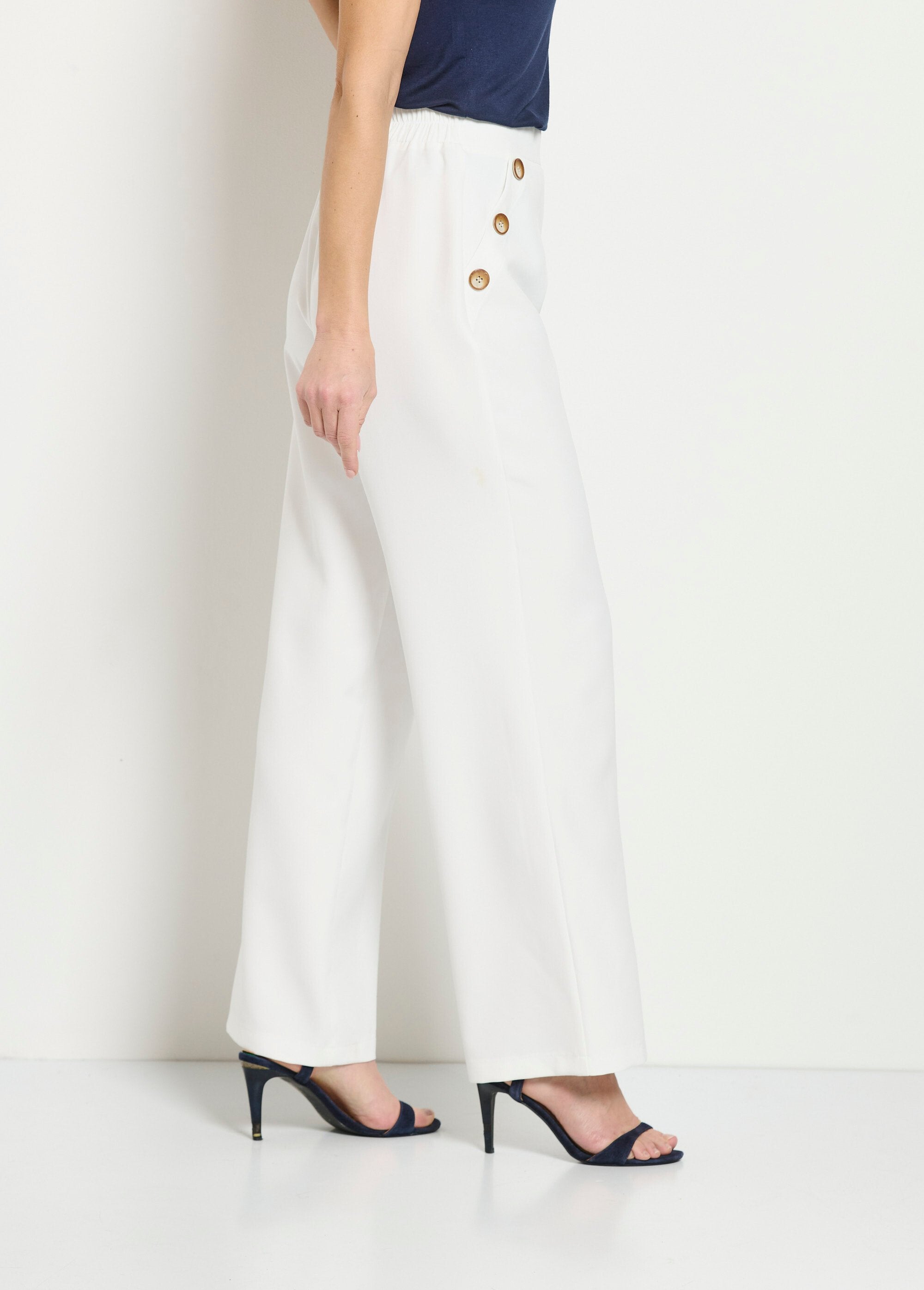 Pantalón_ancho_liso_con_cintura_semielástica_Blanco,_Blanca_DR1_slim