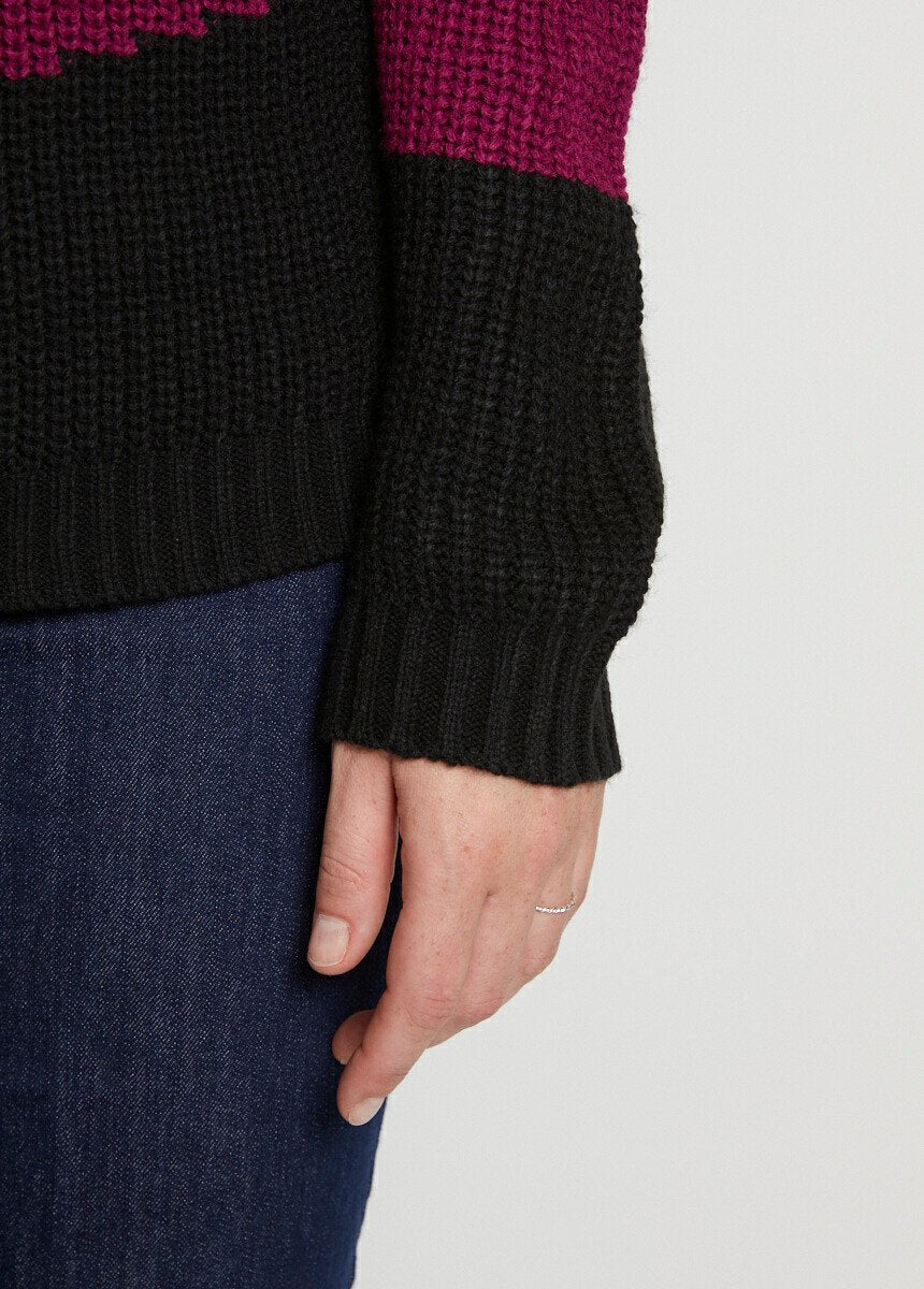 Suéter_gráfico_con_punto_peludo_y_con_cuentas_Azul_y_fucsia_DE2_slim