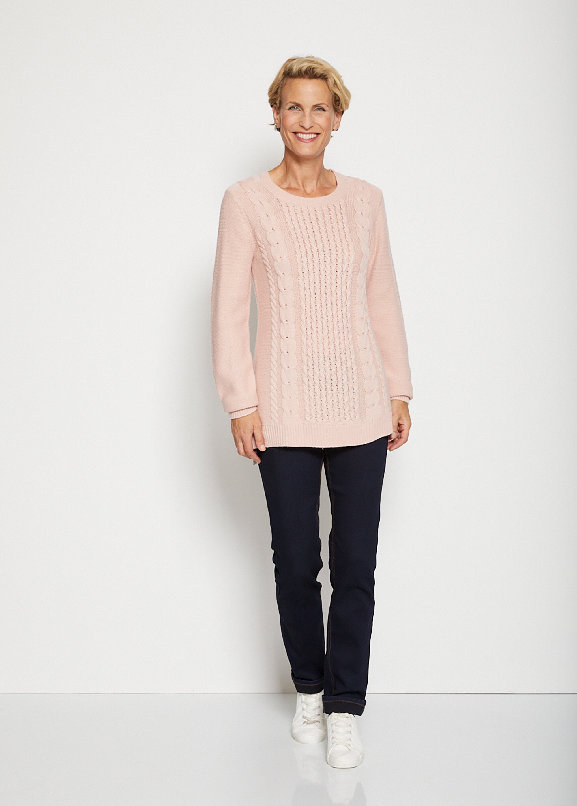 Pull-tunique_jersey_envers_et_torsades_Rose_SF1_slim