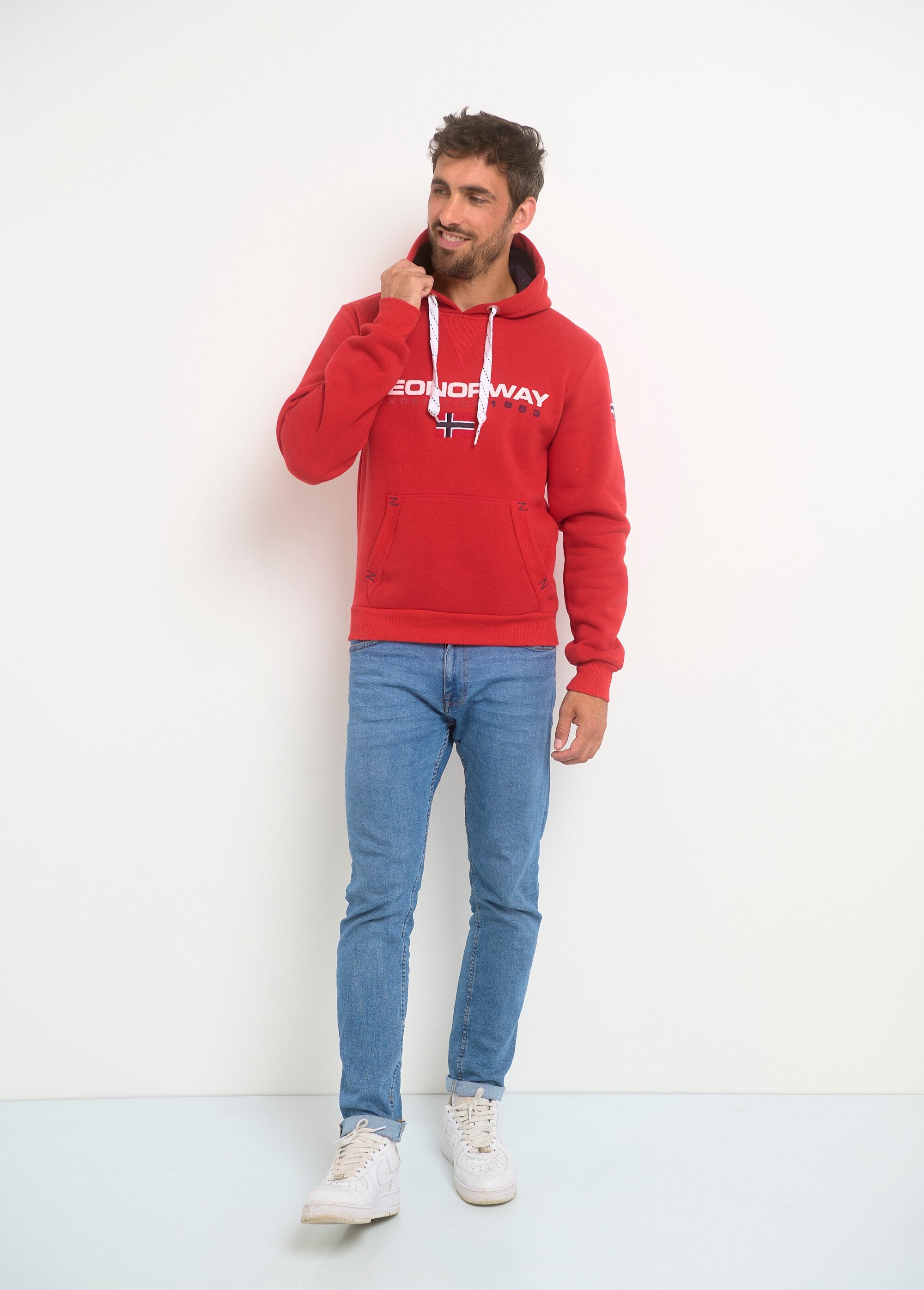 Sudadera_de_hombre_con_bolsillo_canguro_Rojo_SF1_slim