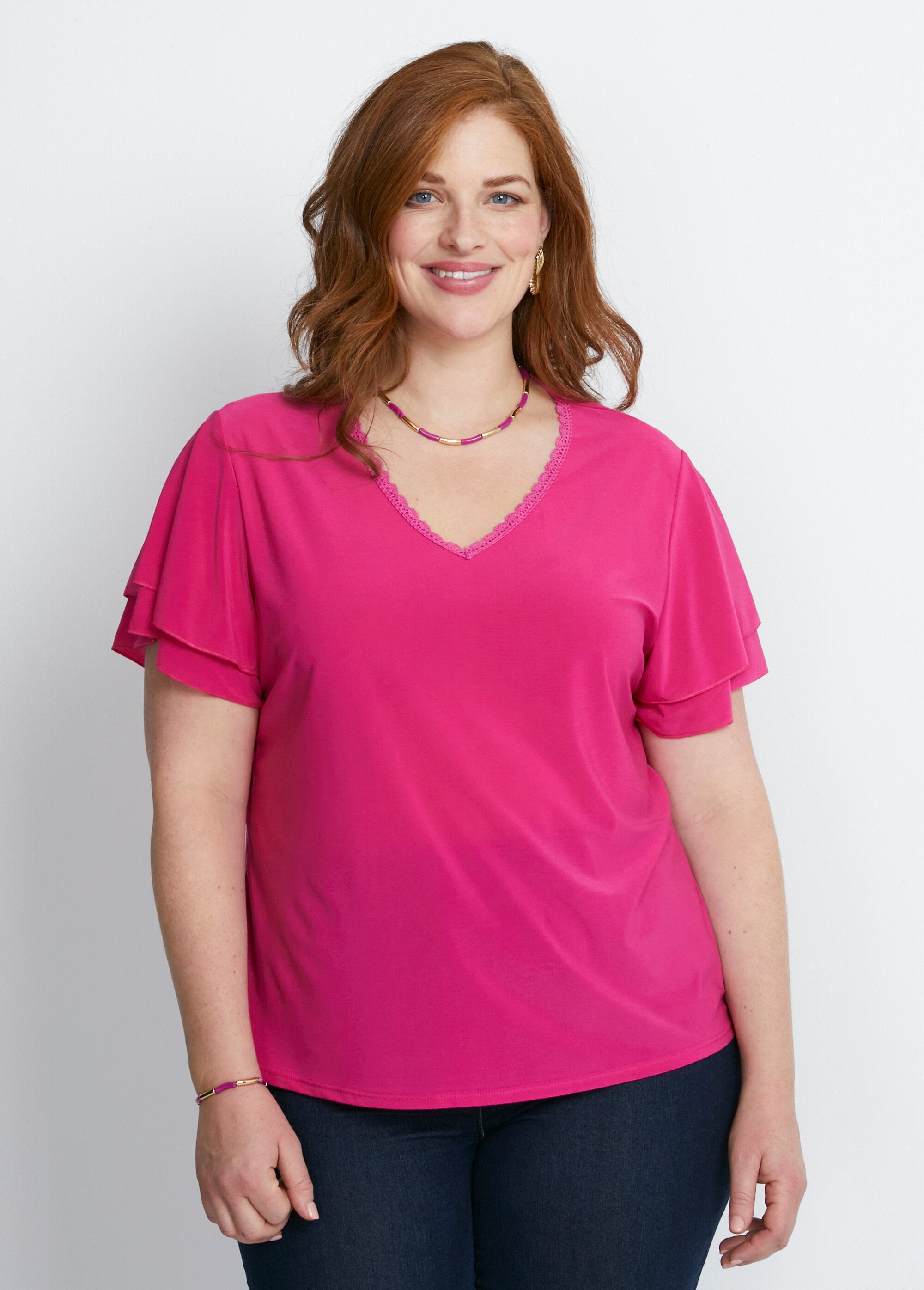 Camiseta_manga_corta_volantes_fucsia_liso_FA1_curvy